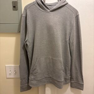 Saks Fifth Avenue Light Gray Men's fleece Hoodie size Medium